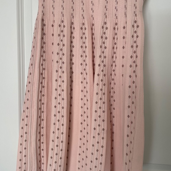 Ted Baker London Dress; Pink with Rose Gold; Size 1; Like New - Picture 2 of 3